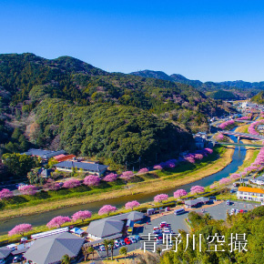 青野川空撮